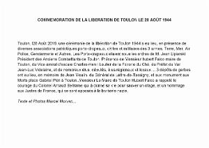 2018 08 28 COMMEMORATION DE LA LIBERATION DE TOULON LE 28 AOUT 1944 (1)
